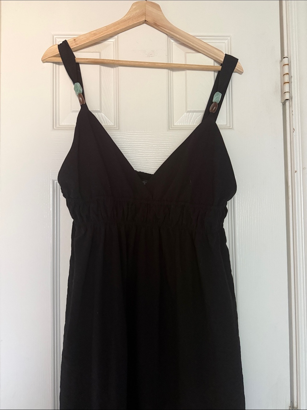 Women's Black maxi with stone embellishments